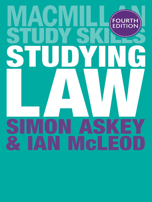 Title details for Studying Law by Simon Askey - Available